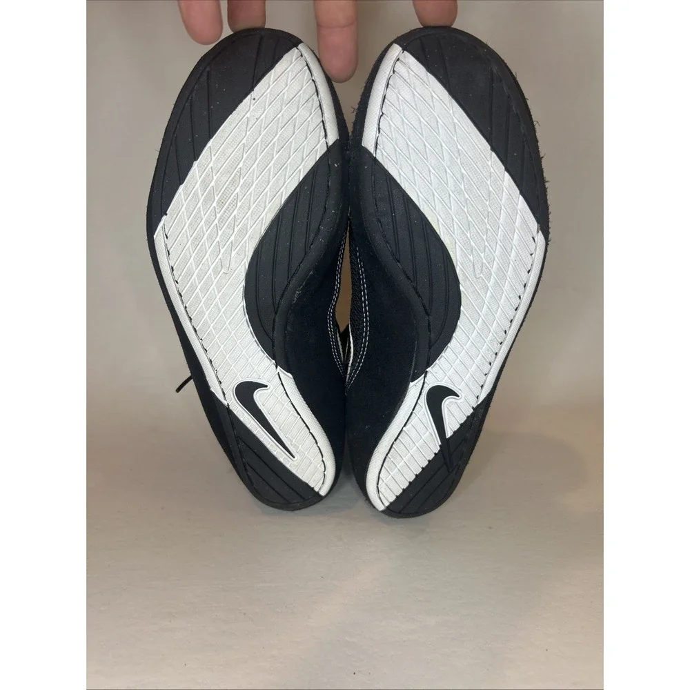 Nike Speed Sweep VII Wrestling Shoes 366683-001 Black White Men's Size 10.5 US